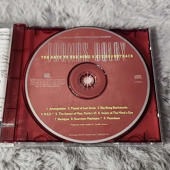 Thomas Dolby The Gate to the Mind's‎ Eye Soundtrack - Picture 4 of 5